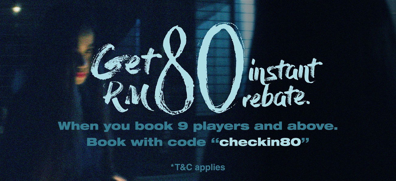 Hauntu RM80 Rebate | Haunted House KL